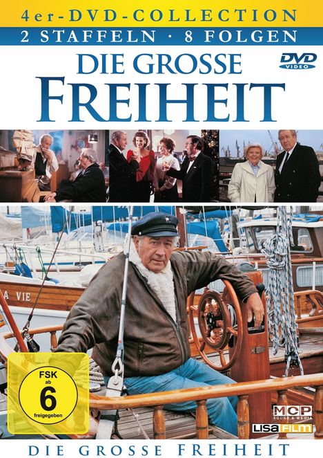 Die grosse Freiheit Staffel 1+2, 4 DVDs