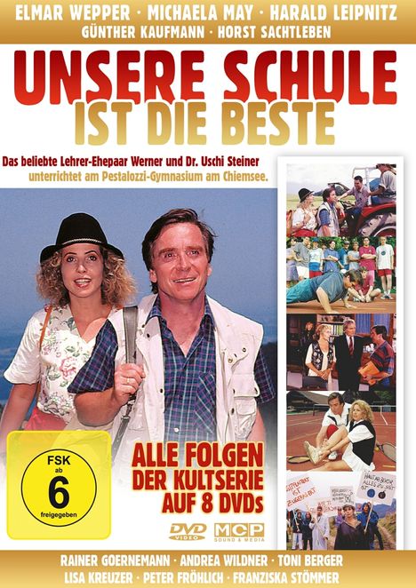 Unsere Schule ist die Beste (Komplette Serie), 8 DVDs