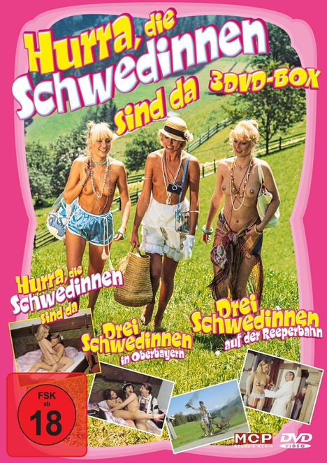 Hurra, die Schwedinnen sind da, 3 DVDs