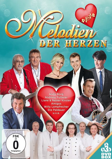 Melodien der Herzen, 3 DVDs