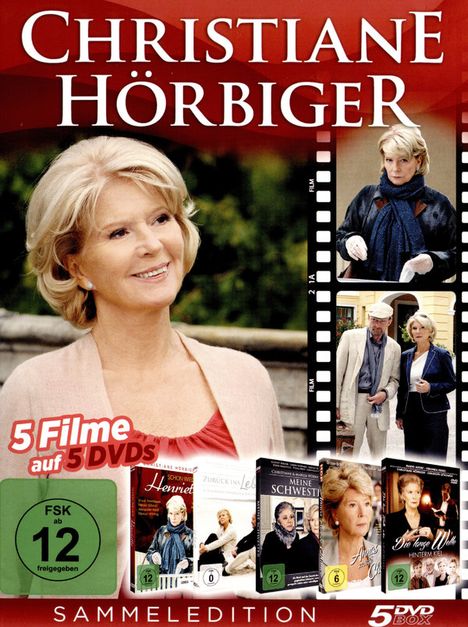 Christiane Hörbiger Sammeledition, 5 DVDs