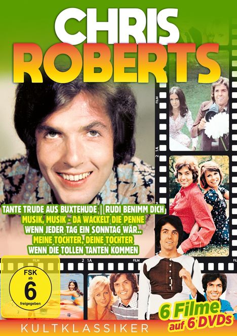 Chris Roberts - Kultklassiker, 6 DVDs