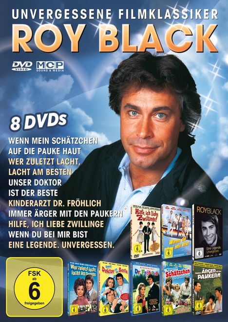 Roy Black - Unvergessliche Filmklassiker, 8 DVDs