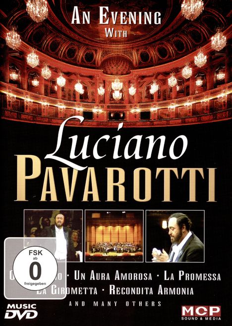 An evening Pavarotti: Pavarotti,An evening, DVD