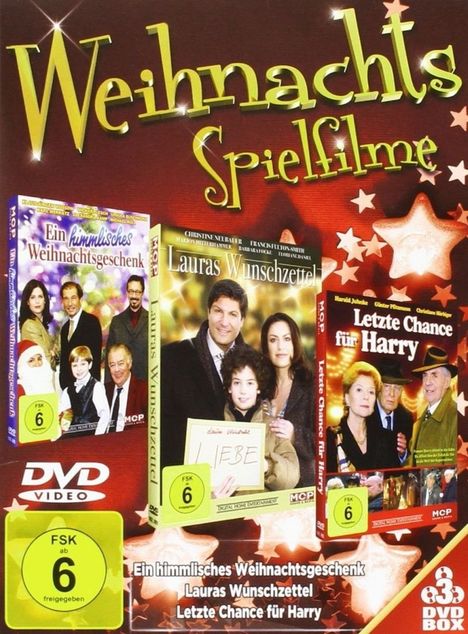 Weihnachtsspielfilme, 3 DVDs