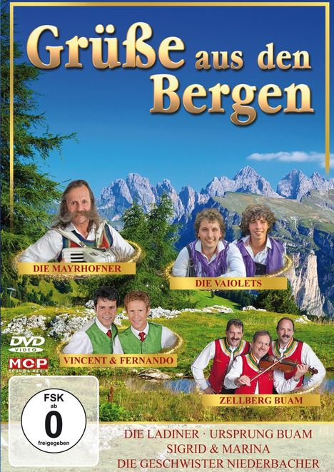 Grüße aus den Bergen, DVD