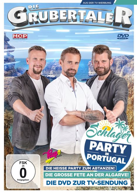 Die Grubertaler: Schlagerparty in Portugal: Die große Fete an der Algarve!, DVD