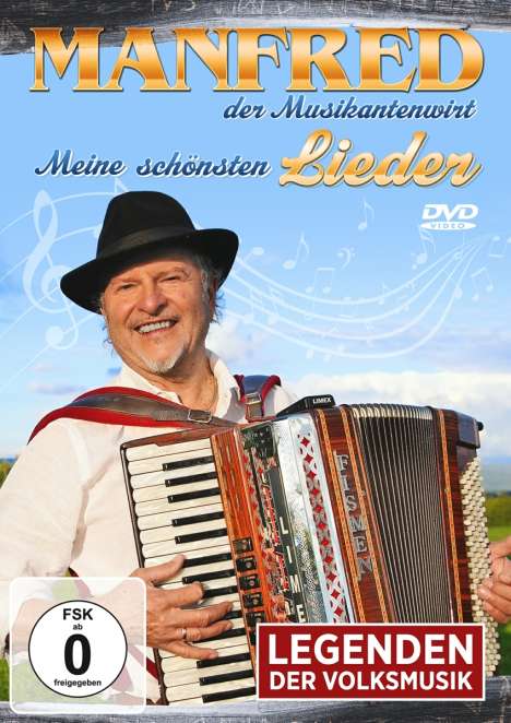 Manfred Der Musikantenwirt: Meine schönsten Lieder - Legenden der Volksmusik, DVD