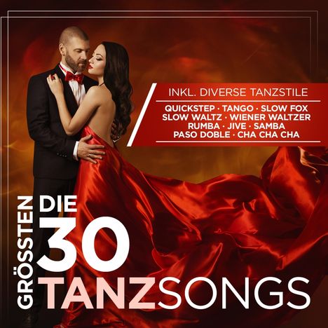 Die 30 größten Tanzsongs, 2 CDs