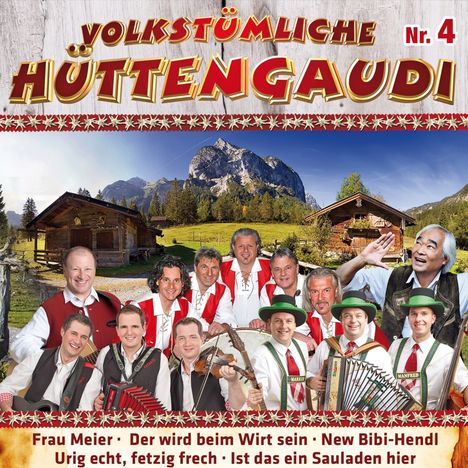 Volkstümliche Hüttengaudi Nr. 4, 2 CDs
