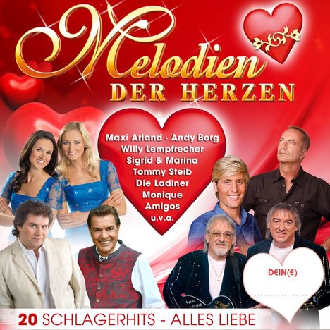 Melodien der Herzen, CD