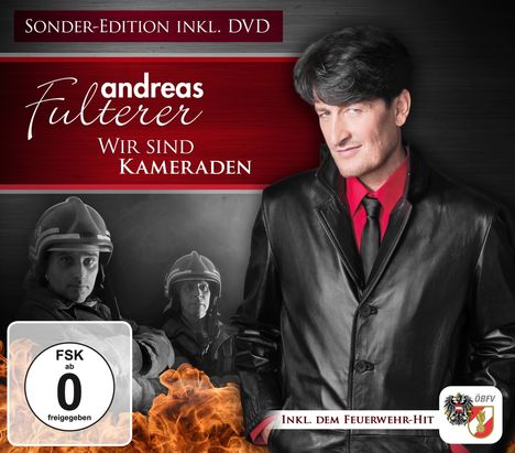 Andreas Fulterer: Wir sind Kameraden (Sonderedition CD + DVD), 1 CD und 1 DVD