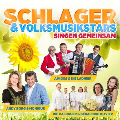 Schlager &amp; Volksmusikstars singen gemeinsam, CD