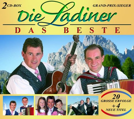 Die Ladiner: Das Beste, 2 CDs