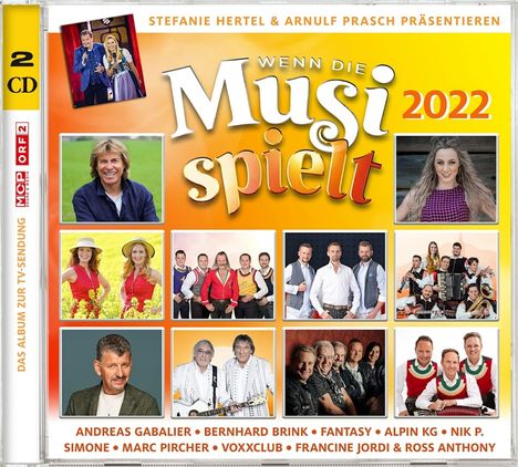 Wenn die Musi spielt 2022, 2 CDs