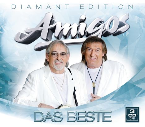 Die Amigos: Das Beste (Diamant Edition), 3 CDs