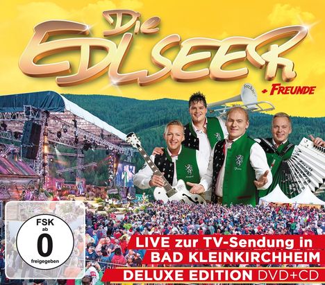 Die Edlseer: Live aus Bad Kleinkirchheim (Deluxe Edition), 1 CD und 1 DVD