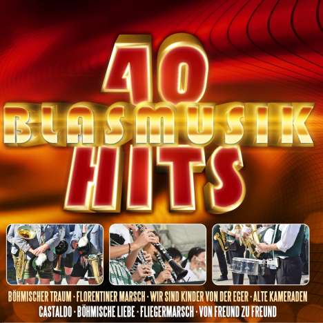 40 Blasmusik Hits, 2 CDs