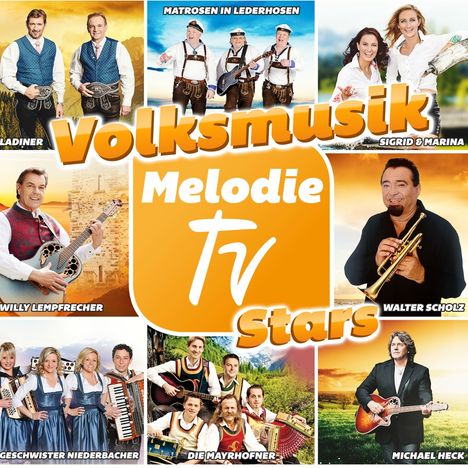 Volksmusik Melodie TV Stars, CD