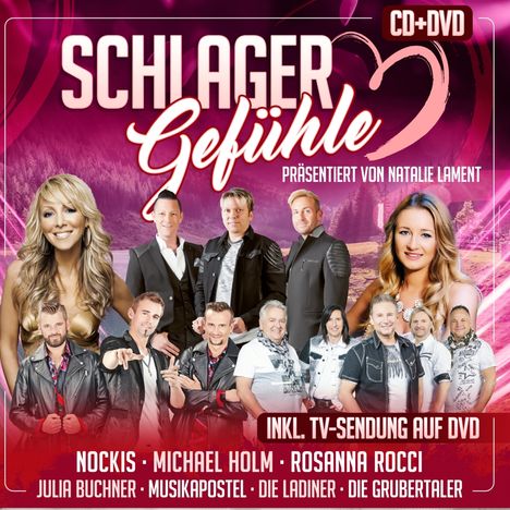 Schlagergefühle, 1 CD und 1 DVD