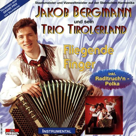 Jakob Bergmann: Flinke Finger, CD