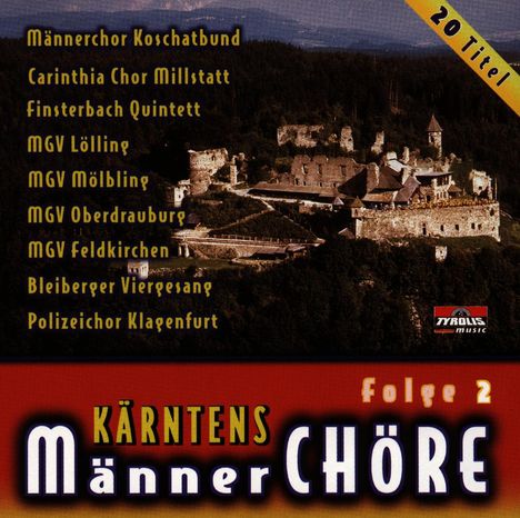 Kärntens Männerchöre .., CD