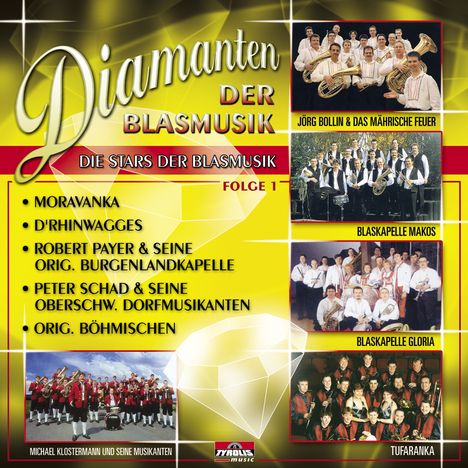 Diamanten der Blasmusik, CD
