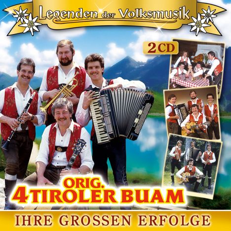Tiroler Buam: Ihre großen Erfolge, 2 CDs
