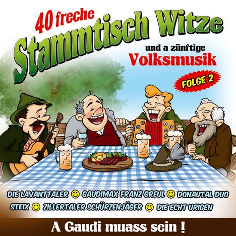 40 Freche Stammtischwit, CD
