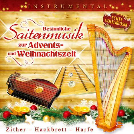 Besinnliche Saitenmusik zur Advents- und Weihnachtszeit, CD