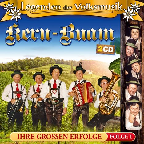Die Kern-Buam: Legenden der Volksmusik-Ihre groáen Erfolge, 2 CDs