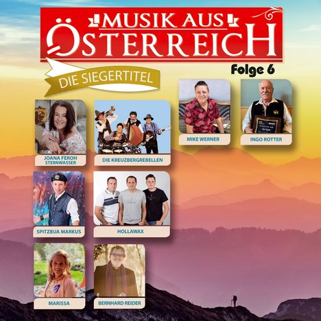 Musik aus Österreich Folge 6, CD