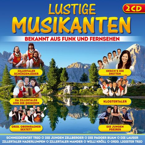 Lustige Musikanten, 2 CDs