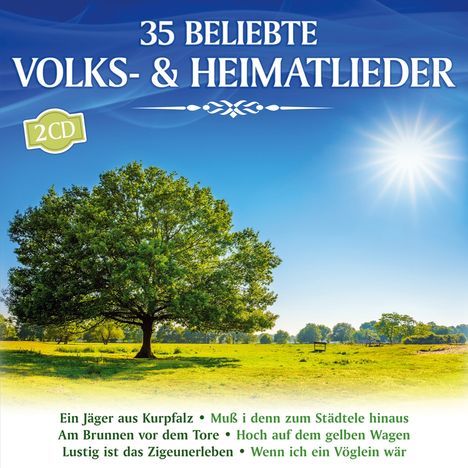 35 beliebte Volks-& Heimatlieder, 2 CDs