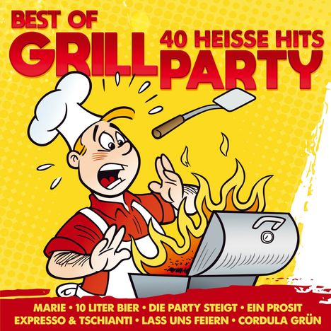 Best of Grillparty-40 heiße Hits, 2 CDs