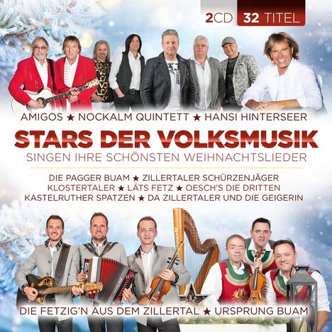 Stars der Volksmusik singen ihre schönsten Weihnachtslieder, 2 CDs