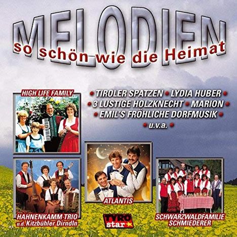 Melodien, so schön wie die Heimat, CD