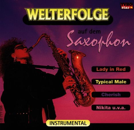 Welterfolge auf dem Saxophon, CD