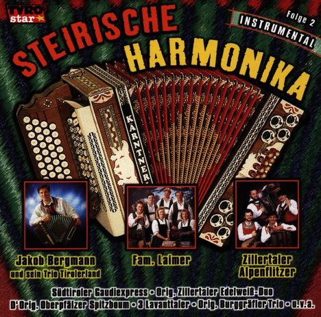 Steirische Harmonika Instrumental 2, CD