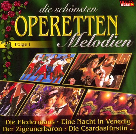 Die schönsten Operetten Melodien, CD