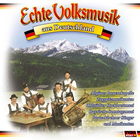Echte Volksmusik aus Deutschland, CD