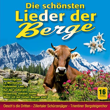Die schönsten Lieder der Berge Folge 2, CD