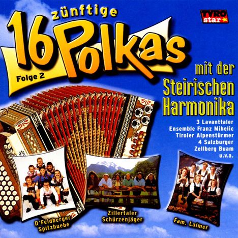 16 zünftige Polkas ... Folge 2, CD