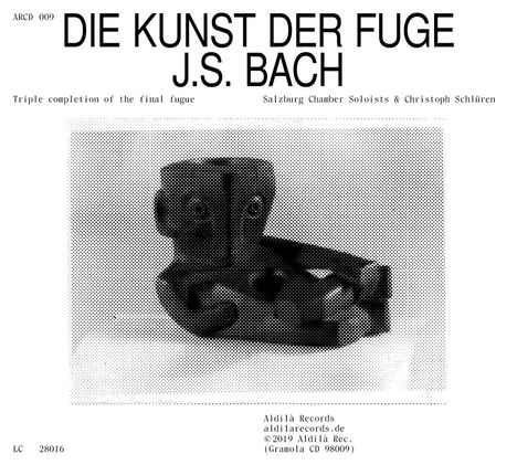 Johann Sebastian Bach (1685-1750): Die Kunst der Fuge BWV 1080, 2 CDs