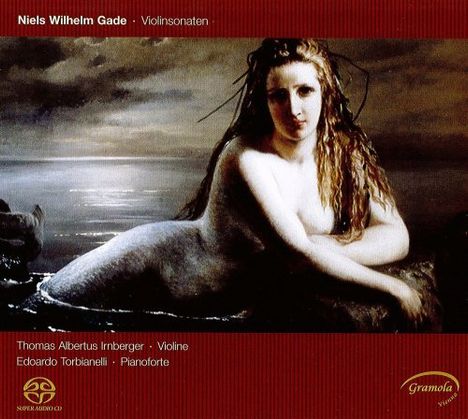 Niels Wilhelm Gade (1817-1890): Sonaten für Violine &amp; Klavier Nr.1-3, Super Audio CD