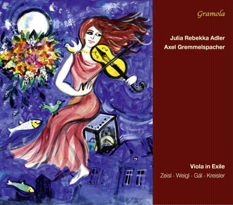 Julia Rebekka Adler &amp; Axel Gremmelspacher - Viola in Exile, CD