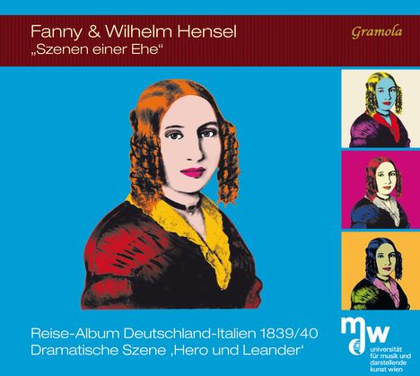 Fanny Mendelssohn-Hensel (1805-1847): Lieder, Duette &amp; Klavierstücke "Fanny &amp; Wilhelm Hensel - Szenen einer Ehe", CD