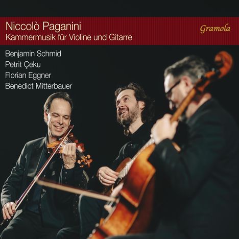 Niccolo Paganini (1782-1840): Kammermusik für Violine & Gitarre, CD