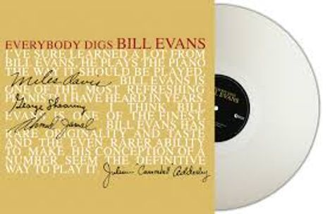 Bill Evans (Piano) (1929-1980): Everybody Digs Bill Evans (180g) (Natural Clear Vinyl), LP