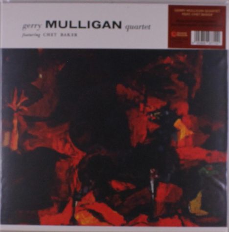 Gerry Mulligan (1927-1996): Gerry Mulligan Quartet (180g) (Limited Handnumbered Edition) (Red Marbled Vinyl), LP